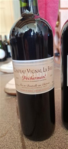 Sydvestfrankrig Pécharmant Château Vignal La Bria 2022