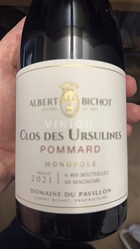 Burgundija Pommard Domaine Albert Bichot - du Pavillon Clos des Ursulines Monopole 2021
