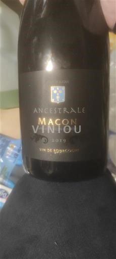 Burgundi Mâcon ja Mâcon-kylät Ancestrale 2019