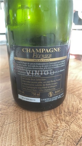 Champagne Champagner Jean-Marie Février Sélection Ohne Jahrgang