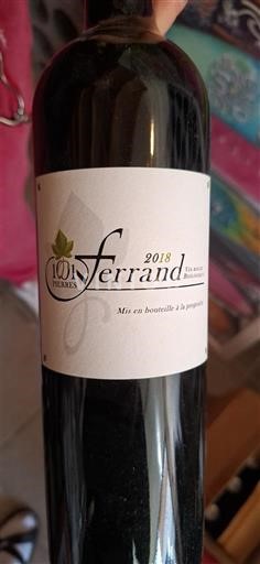 Bordeaux Premières-côtes-de-bordeaux Ferrand 1001 Pierres 2018