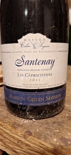 Borgoña Santenay Maison Colin Seguin Les Capricieuses 2011