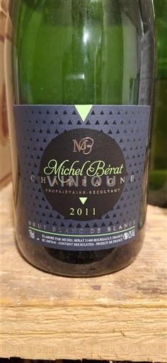 Champaña Champán Michel Bérat 2011