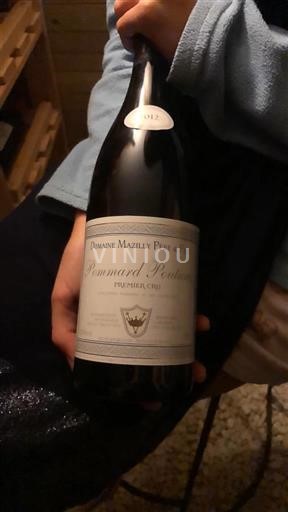 Borgoña Pommard Premier Cru Domaine Mazilly Père & Fils 2012