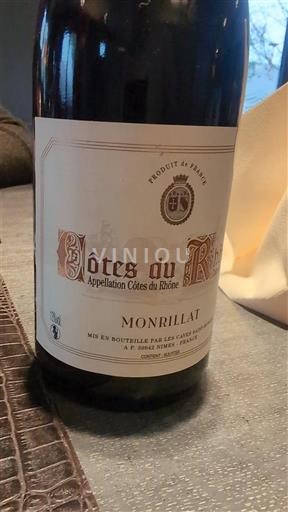 Rhônevallei Côtes-du-rhône Les Coteaux du Rhone Monrillat 2021