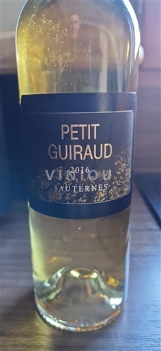 Bordéus Sauternes Château Guiraud Petit Guiraud 2016