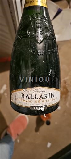 Bordeaux Crémant de Bordeaux Ballarin Nemilésimat