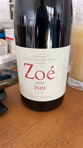 Roussillon Côtes du Roussillon Villages Parce Frères Zoé Classic 2024