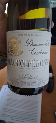 Burgundi Mâcon ja Mâcon-kylät Domaine La Condemine Tradition 2023