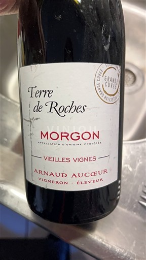 Beaujolais Morgon Arnaud Aucoeur Terre de Roches Vieilles Vignes 2022