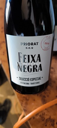 Katalonien Priorat Feixa Negra Selecció Especial 2019
