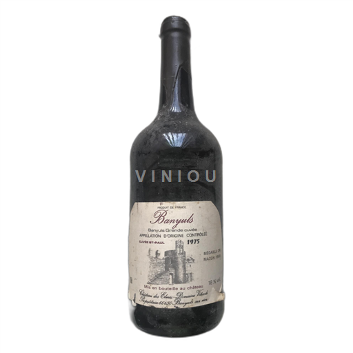 Roussillon Banyuls Château des Elmes Grande 1975