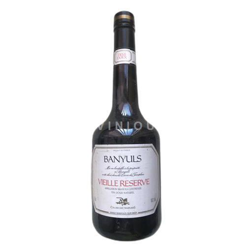 Roussillon Banyuls Cellier des Templiers Vieille Réserve Não Sazonado