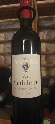 Bordeaux Saint-Émilion Grand Cru Grand Cru Côte Madeleine 2019
