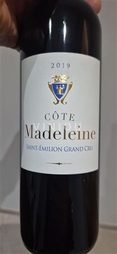 Bordeaux Saint-Émilion Grand Cru Grand Cru Côte Madeleine 2019