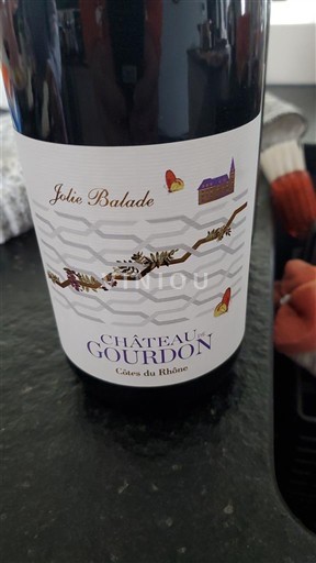 Rona dolina Côtes-du-Rhône Château Gourdon Jolie Balade Neleten.