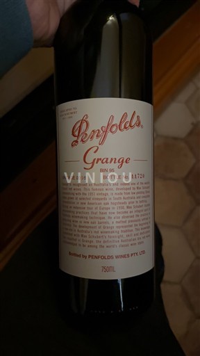 Södra Australien Ospecificerad Penfolds Grange Bin 95 2016