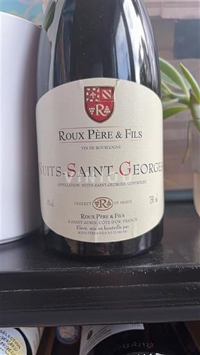 Burgundy Nuits-Saint-Georges Roux Père & Fils 2018