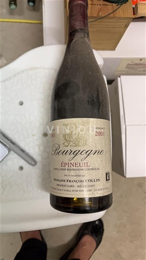 Bourgogne Bourgogne Epineuil Domaine François Collin Épineuil 2001