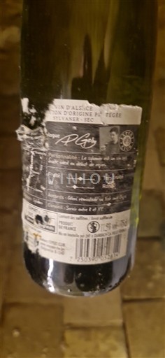 Alsace Ospecificerad Domaine Paul Ginglinger Icke årgångsbetecknad