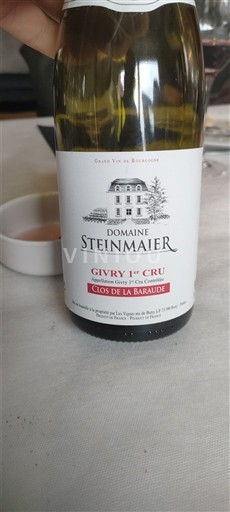 Borgoña No especificado Premier Cru Domaine Steinmaier Clos de la Baraude Sin añada