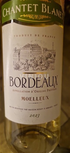 Bordeaux Chantet Blanet 2023