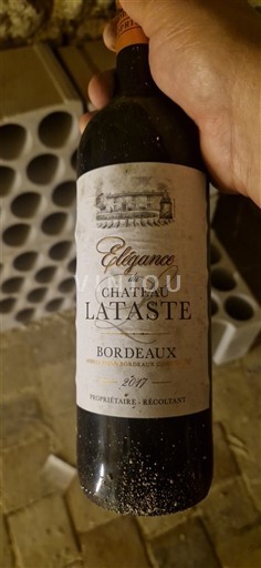 Bordeaux Château Lataste Elégance 2017