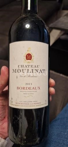 Bordeaux Château Moulinat 2013