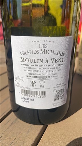 Beaujolais Moulin-à-vent Les Grands Michauds Không niên vụ