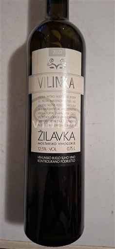 Erzegovina Mostarsko vinogorje Vilinka Žilavka Vilinka 2022