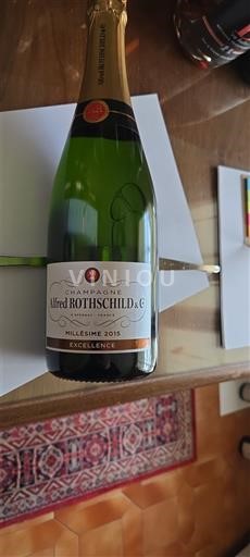 Šampanja Šampanjec Alfred Rothschild & Cie Excellence 2015