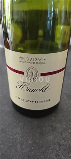 Alsace Hunold Edelzwicker Không niên vụ