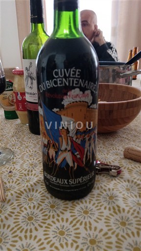 Bordeaux Bordeaux Supérieur Cuvée du Bicentenaire Niet-geïntegreerd