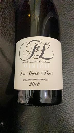 Vinhos Blanc sec La Croix Picot Famille Fournier Longchamps 2018 França Vale do Loire Savennières AOC
