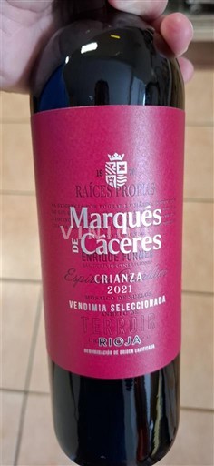 Castela e Leão Marqués de Cáceres Crianza Vendimia Seleccionada 2021