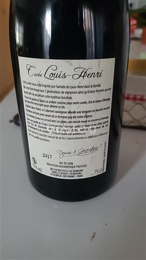 Loire Valley Domaine La Gauterie Louis-Henri 2017