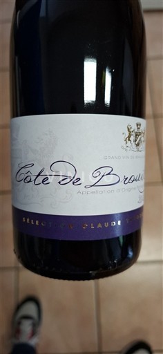Beaujolais Côte-de-brouilly Sélection Claude 2023