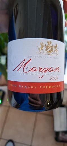 Beaujolais Morgon Claude Théodore 2021 2021