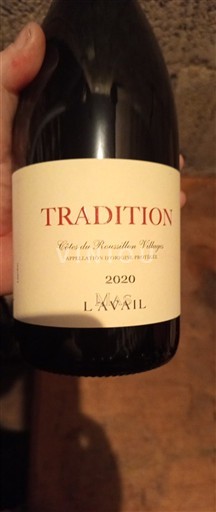 Roussillon Côtes du Roussillon Villages Domaine Lavail Tradition 2020