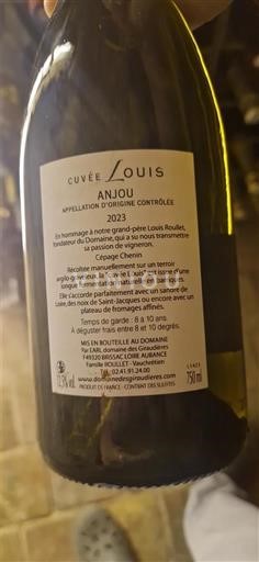 Údolí Loiry Anjou Les Hauts de Rouillac Louis 2023