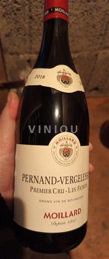Burgundy Pernand-Vergelesses Premier Cru Moillard Premier Cru - Les Fichots 2018