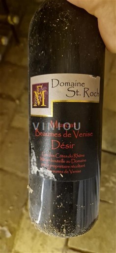 Thung lũng Rhône Muscat-de-beaumes-de-venise Domaine St Roch Désir Không niên vụ