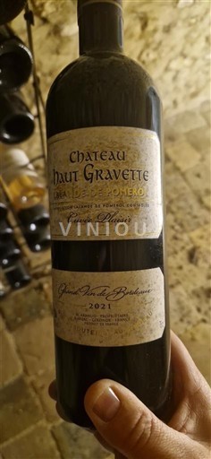 Bordeaux Lalande-de-pomerol Château Haut Gravette Mathis 2021