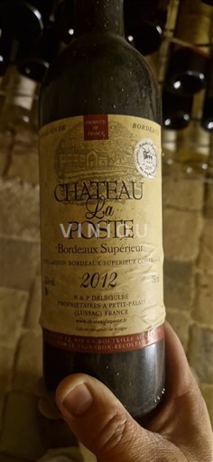 Bordeaux Bordeaux Supérieur Château La Poste 2012