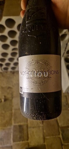 Loiren laakso Quincy Domaine Jacquin Nos Générations Ei vuosikertaa