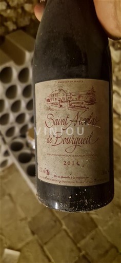 Loiren laakso Bourgueil Saint Abdon Saint Abdon de Bourgueil 2014