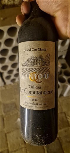 Bordeaux Saint-Émilion Grand Cru Grand Cru Château La Commanderie 2012