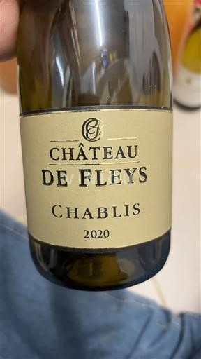 Burgundy Chablis Château Fleys 2020