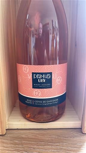 Südwestfrankreich Côtes de Gascogne Domus Uby Rosé Fruité 2024