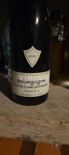 Bourgogne Bourgogne-côte-chalonnaise Vignerons de Buxy Vieilles Vignes 2005